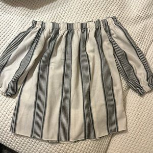 Off the shoulder top